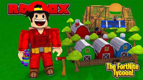 Roblox The Fortnite Tycoon Youtube