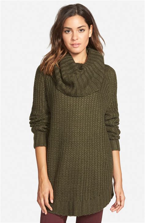 Main Image Dreamers By Debut Cowl Neck Sweater Oversized Cowl Neck