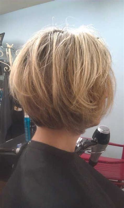 Back View Of Short Bob Haircuts Short Hairstyle Trends Short