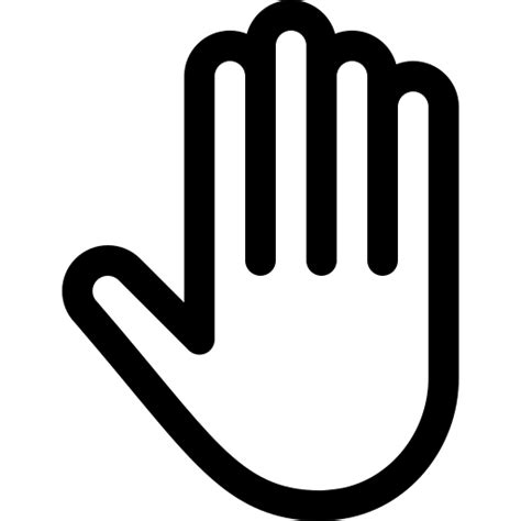 Open Hand Free Interface Icons
