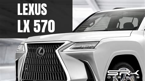 2022 Lexus Lx 570 Suv Photoshop Car Rendering Srk Designs Youtube