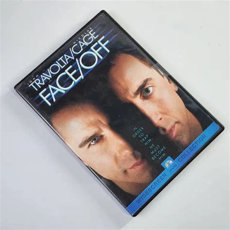 FACE OFF DVD 1998 Widescreen John Travolta Nicolas Cage Joan