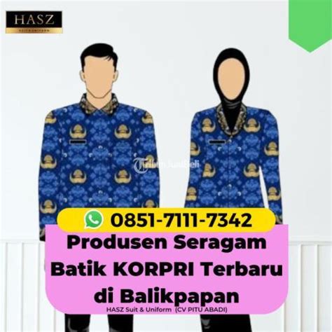 Produsen Seragam Batik Korpri Terbaru Di Balikpapan