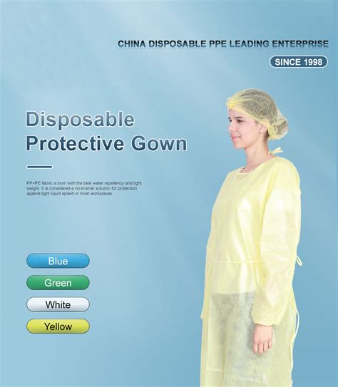 Pppe Isolation Gown