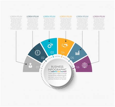 Premium Vector Business Data Visualization Timeline Infographic Icons