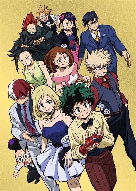 My Hero Academia Cast Gets Classy For Anime Films Blu Ray