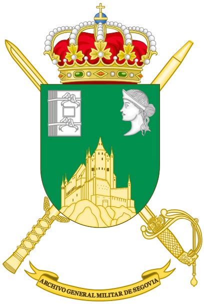 Coat of Arms of General Military Archives of Segovia | Coat of arms, Military archives ...
