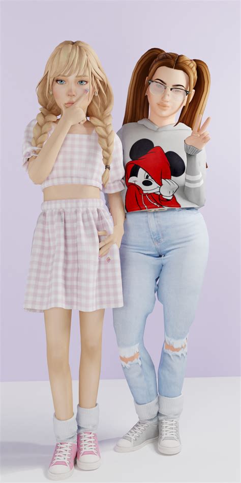 Sims 4 Kids Lookbook Sims 4 Cc Finds