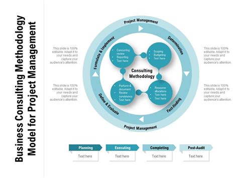 Business Consulting Methodology Model For Project Management