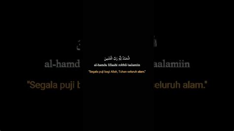 Al Fatihah Irama Jiharkah YouTube
