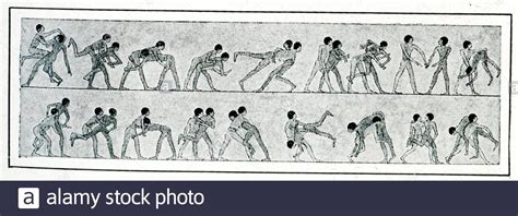 Wrestlers Ancient Egypt Hi Res Stock Photography And Images Alamy