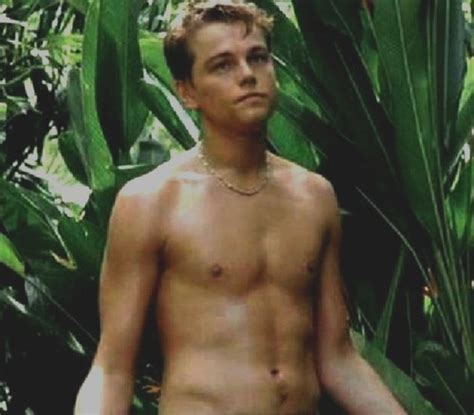 Leonardo Dicaprio Sweaty And Shirtless Naked Male Celebrities The