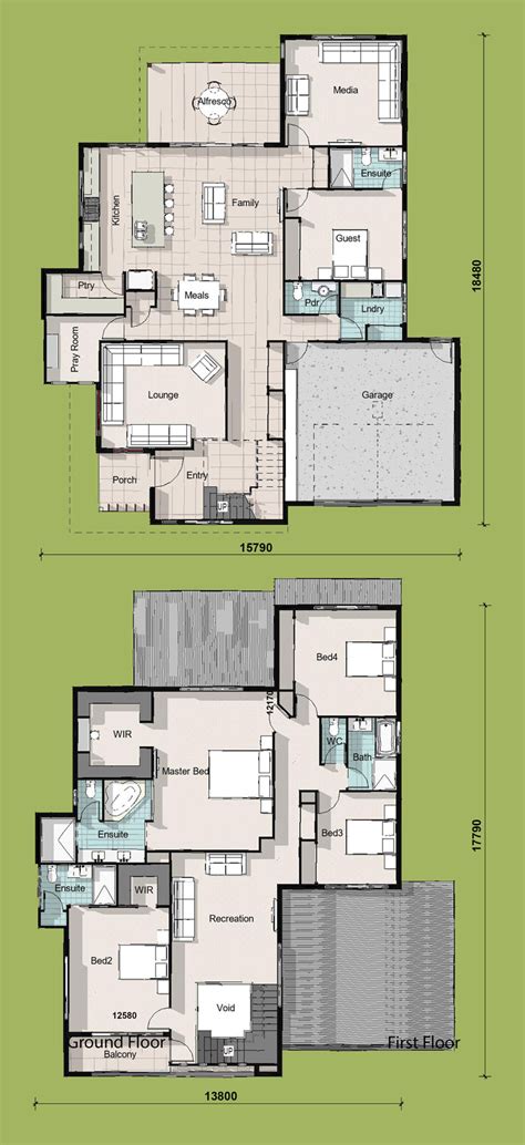 Two Storey Floor Plans Storey House Design With D Floor Plan Adjustable Weight Benches