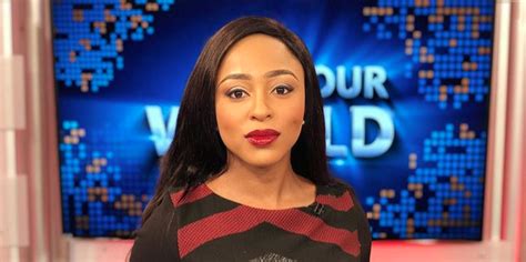 Tv With Thinus Rising Tv News Star Thabile Ngwato Leaves The South