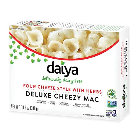 Amazon Com Daiya Four Cheeze Style With Herbs Deluxe Cheezy Mac