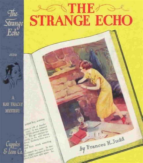 Books And Art The Strange Echo A Kay Tracey Mystery