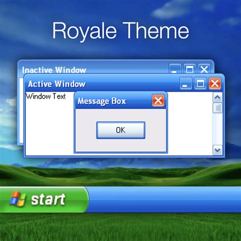 Martin Nobel On Twitter Who Remembers The Windows Xp Royale Theme