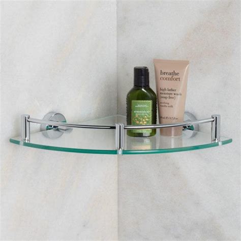 Bemerkenswert Badezimmer Glas Regale Idee für den ...