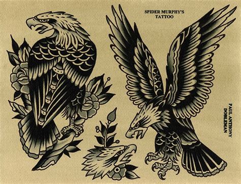 Imagen Relacionada Traditional Eagle Tattoo Old School Tattoo