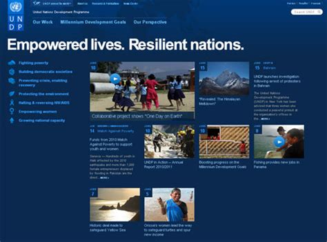 United nations development programme is responsible for this page. United Nations Development Programme launches their new ...