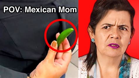 Mexican Mom React To Mexican Mom Tik Toks Part 2 Youtube