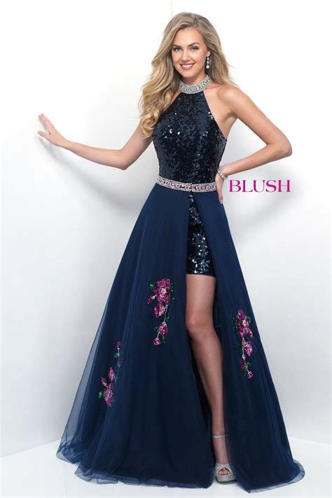 Visit The Post For More Unique Shorts With Overskirt Prom Dress