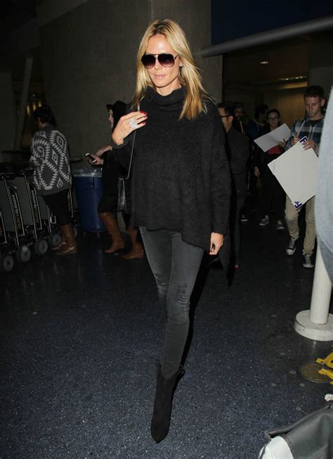 Heidi Klum Arrives At Los Angeles International Airport Hawtcelebs