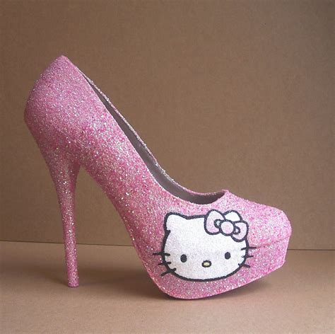 Cute Hello Kitty High Heels Shoes For Girls ~ Calgary Edmonton