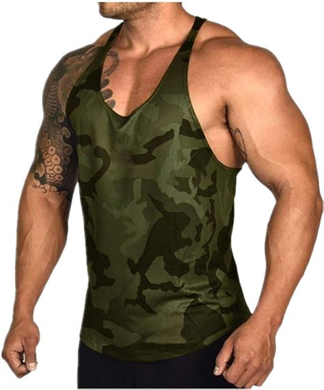 Tanktop Herren Gym Tank Top Bodybuilding ärmelloses Shirt Tank Top