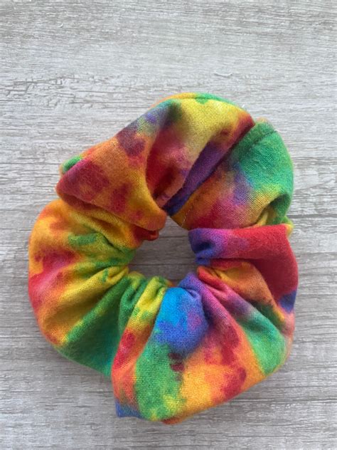 Tie Dye Scrunchie Etsy