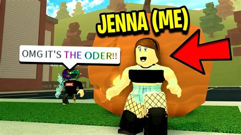 Trolling As Jenna From The Oder Roblox Youtube