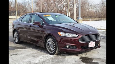 2013 Ford Fusion Titanium Youtube