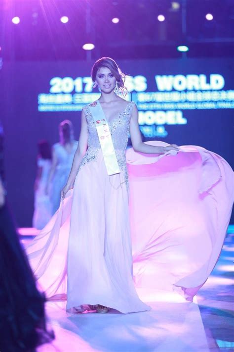 Cynthia Pamela Sánchez Silva Miss World Peru 2017 Finalist Miss World 2017 Photo Courtesy