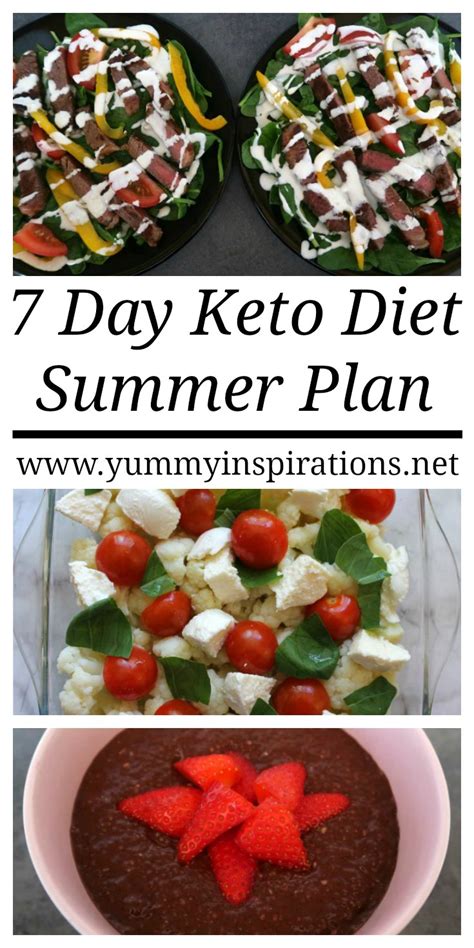 Kale chips, dehydrated zucchini chips, and low carb nuts are also perfect for snacking. 7 Day Keto Summer Diet Plan - Low Carb Meal Plan For Beginners