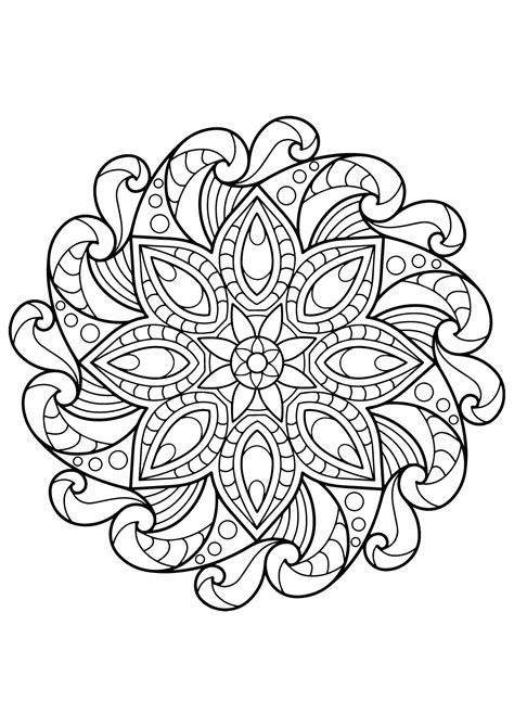 Mandala coloriage mandala mandala à colorier mandala à imprimer dessins faciles mandala dessin dessin mandala couleur image coloriage. Mandala livre gratuit 2 - Mandalas - Coloriages difficiles pour adultes