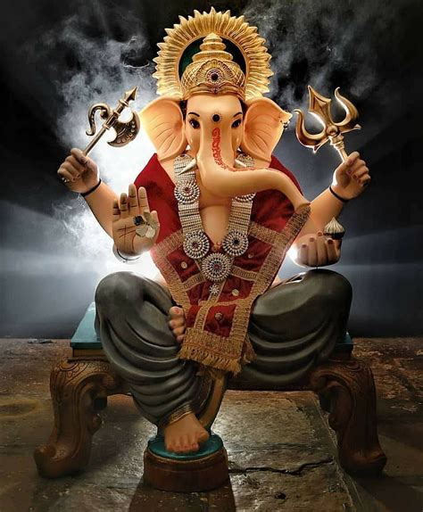 Ganpati Bappa Gajanana Ganesha Ganpati Lord Lord Ganesha Spirituality Hd Phone Wallpaper