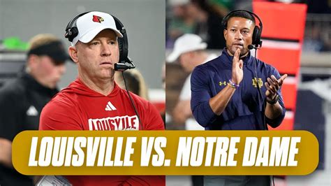 Upset Alert Louisville Vs Notre Dame Preview With Cardinals Analyst What To Expect Saturday