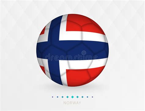 Football Ball With Norway Flag Pattern Soccer Ball With Flag Of Norway