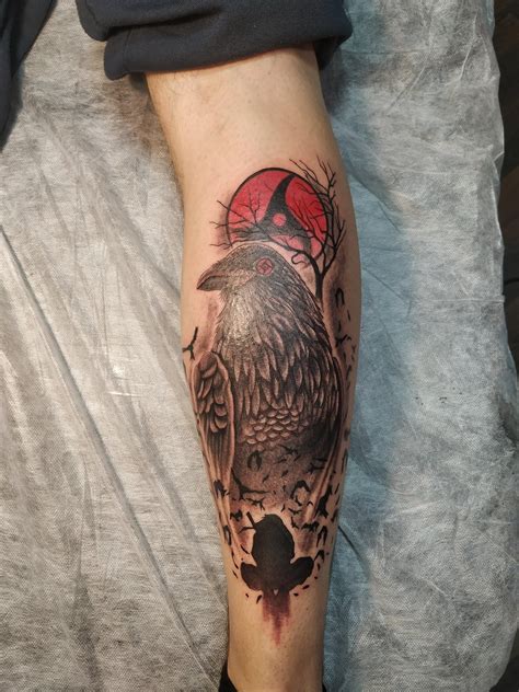 Share More Than 69 Crow With Sharingan Tattoo Latest In Cdgdbentre