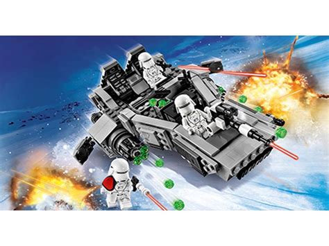 Lego Star Wars Force Awakens Review First Order Snowspeeder 75100