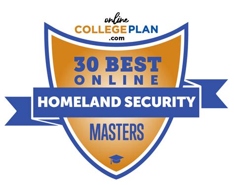 Best 30 Online Masters Programs In Homeland Security