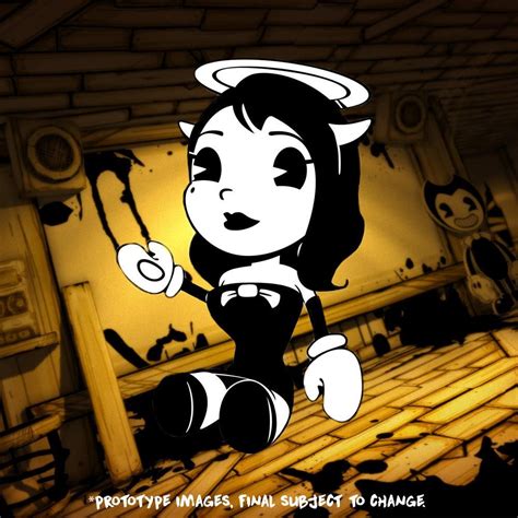 Alice Angel Beanie Plush 10 Boxed Alice Angel Bendy And The Ink
