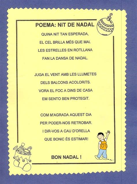 Poema De Navidad Para Niños Pequeños 100 Manualidades Fáciles