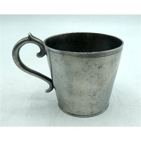 Antique Dealers Association Of America Pewter Beaker By E D Fisher