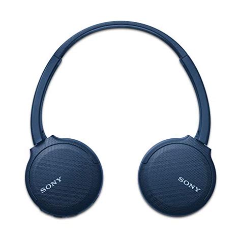 Sony Wh Ch510 Wireless Bluetooth On Ear Headphone With Mic Blue