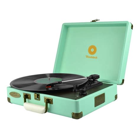 Mbeat Mb Tr89 Retro Suitcase Vintage Record Player