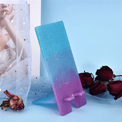 Phone Stand Resin Mold Cell Phone Holder Silicone Mold Epoxy Etsy