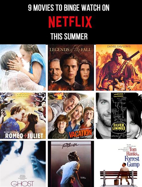 9 Movies To Binge Watch On Netflix This Summer A Pretty Life In The