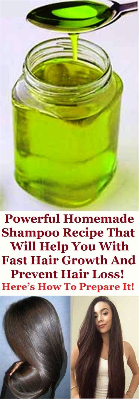 Powerful Homemade Shampoo Recipe That Will Help You With Fast Hair