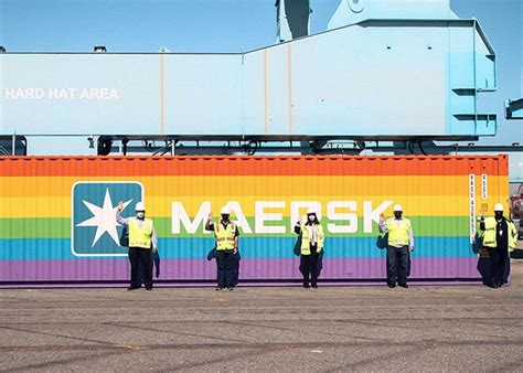 Maersks Rainbow Containers Begin Their Worldwide Journey